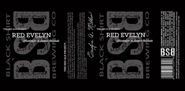 Red Evelyn Label Design